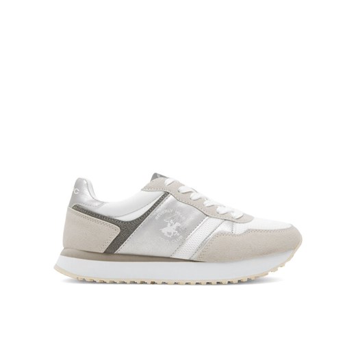 Sneakersy Beverly Hills Polo Club W-SS24-3C022 Beżowy ze sklepu eobuwie.pl w kategorii Buty sportowe damskie - zdjęcie 182106008
