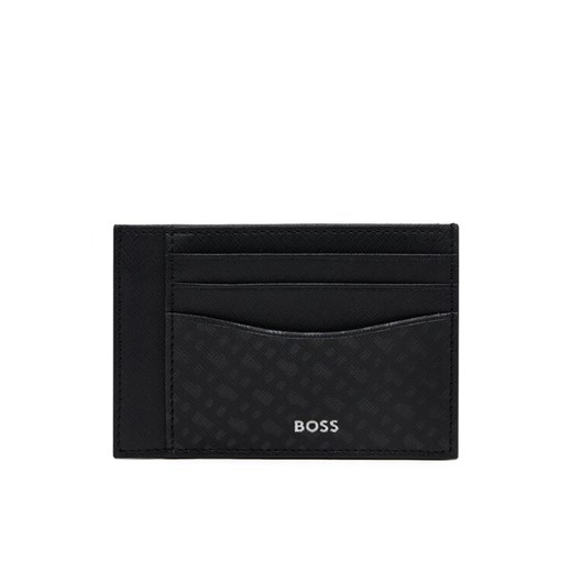 Etui na karty kredytowe BOSS 50542380 Czarny ze sklepu eobuwie.pl w kategorii Portfele męskie - zdjęcie 182106098