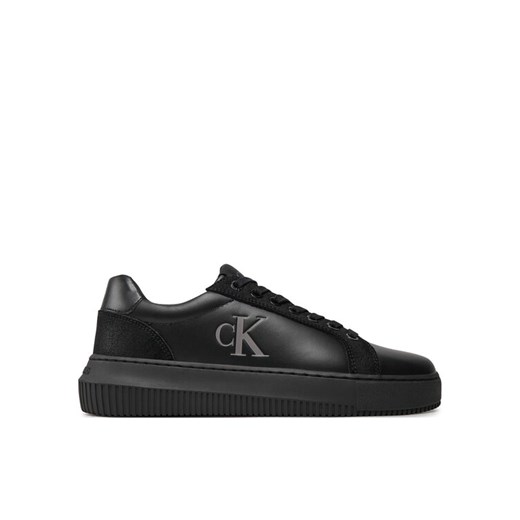 Sneakersy Calvin Klein Jeans Chunky Cupsole Lth Mg Lth YW0YW01614 Czarny 36 eobuwie.pl