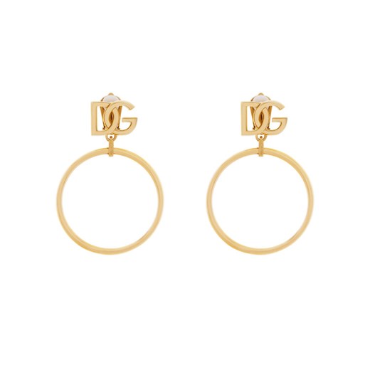 Klipsy Dolce&Gabbana WEQ6M3 W1111 ZOO00 Złoty ze sklepu eobuwie.pl w kategorii Kolczyki - zdjęcie 182106165