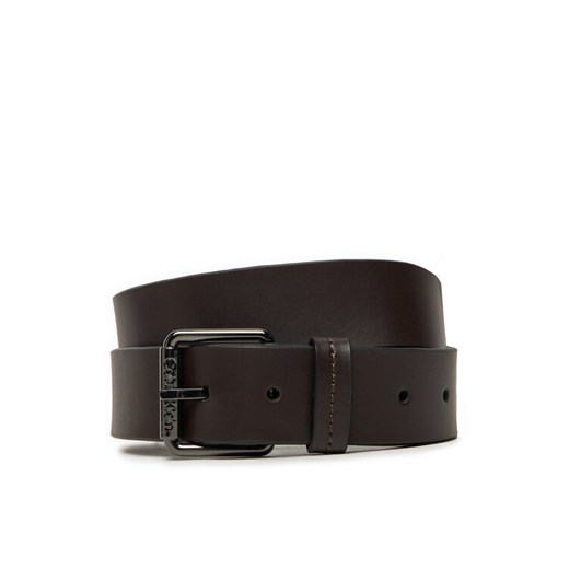 Pasek Męski Calvin Klein Ck Must 35mm K50K512650 Brązowy ze sklepu eobuwie.pl w kategorii Paski męskie - zdjęcie 182106257