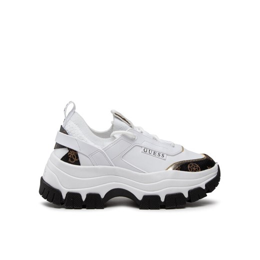 Sneakersy Guess Braydin FL8BYD SMF12 Biały ze sklepu eobuwie.pl w kategorii Buty sportowe damskie - zdjęcie 182106268