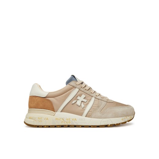 Sneakersy Premiata LANDER VAR 7200 Beżowy ze sklepu eobuwie.pl w kategorii Buty sportowe męskie - zdjęcie 182106317