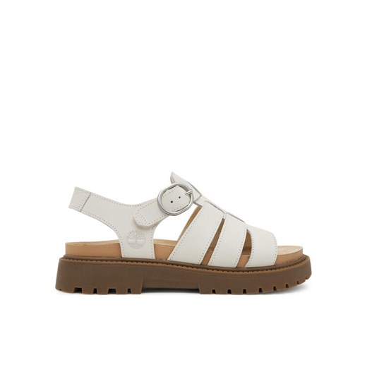 Sandały Timberland TB0A2Q1PEX41 Biały ze sklepu eobuwie.pl w kategorii Sandały damskie - zdjęcie 182106457
