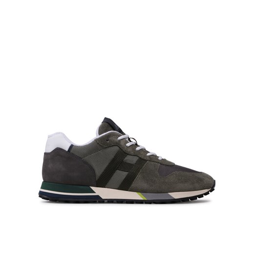Sneakersy HOGAN HXM3830AN51MVC Zielony ze sklepu eobuwie.pl w kategorii Buty sportowe męskie - zdjęcie 182106537