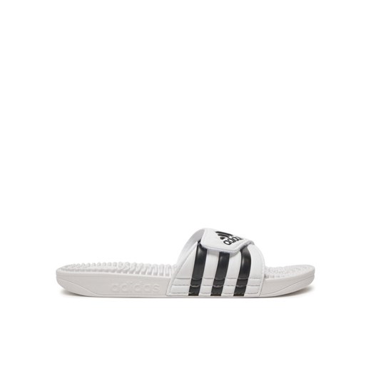 Klapki adidas adissage F35573 Biały ze sklepu eobuwie.pl w kategorii Klapki damskie - zdjęcie 182106569