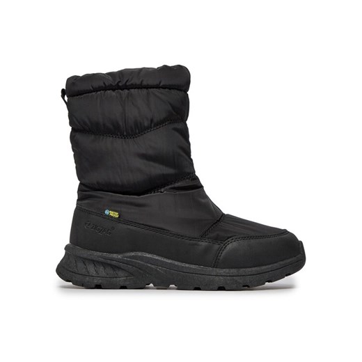 Śniegowce ZigZag Pllaw Kids Boot WP Z234110 Czarny ze sklepu eobuwie.pl w kategorii Buty zimowe dziecięce - zdjęcie 182106579