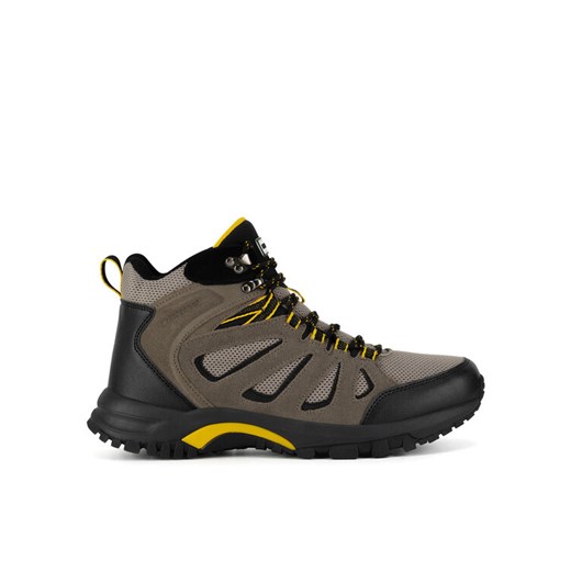 Trekkingi Hunter MASON MID HIKER WP Beżowy ze sklepu eobuwie.pl w kategorii Buty trekkingowe męskie - zdjęcie 182106639