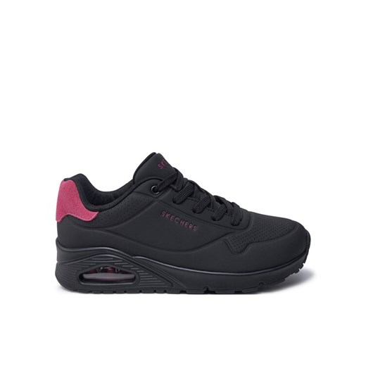 Sneakersy Skechers Uno - Pop Back 177092 Czarny ze sklepu eobuwie.pl w kategorii Buty sportowe damskie - zdjęcie 182106666