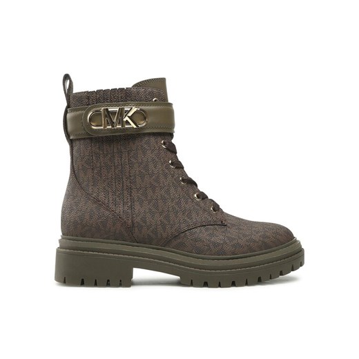 Trapery MICHAEL Michael Kors Parker 40F2PKFE5B Brązowy ze sklepu eobuwie.pl w kategorii Botki - zdjęcie 182106667