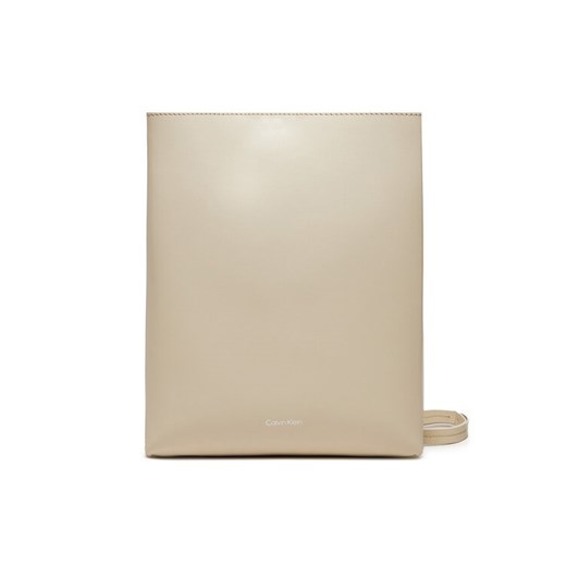 Torebka Calvin Klein K60K612649 Écru Calvin Klein 00 eobuwie.pl