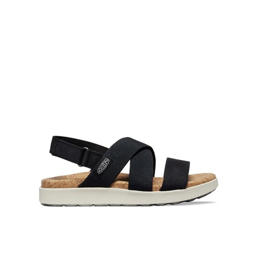 Sandały Keen Elle Criss Cross 1028627 Czarny ze sklepu eobuwie.pl w kategorii Sandały damskie - zdjęcie 182106709