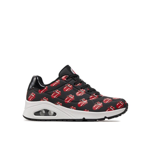 Sneakersy Skechers Uno-Say It Loud 177964/BKRD Czarny ze sklepu eobuwie.pl w kategorii Buty sportowe damskie - zdjęcie 182106876