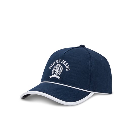 Czapka z daszkiem Tommy Hilfiger Cool Summer AW0AW17315 Granatowy ze sklepu eobuwie.pl w kategorii Czapki z daszkiem damskie - zdjęcie 182106965