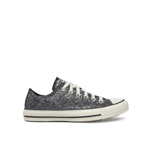 Trampki Converse Chuck Taylor All Star Glitter A11138C 001 Czarny ze sklepu eobuwie.pl w kategorii Trampki damskie - zdjęcie 182106967