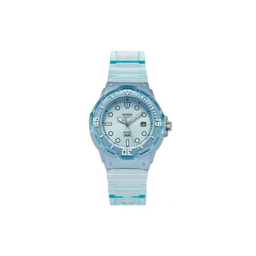 Zegarek Casio Lady Translucent LRW-200HS-2EVEF Błękitny ze sklepu eobuwie.pl w kategorii Zegarki - zdjęcie 182107088
