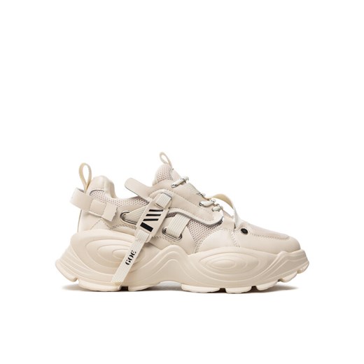 Sneakersy GOE JJ2N4082 Beżowy ze sklepu eobuwie.pl w kategorii Buty sportowe damskie - zdjęcie 182107149