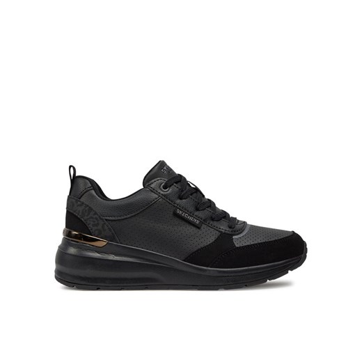 Sneakersy Skechers Subtle Spots 155616/BBK Czarny ze sklepu eobuwie.pl w kategorii Buty sportowe damskie - zdjęcie 182107198