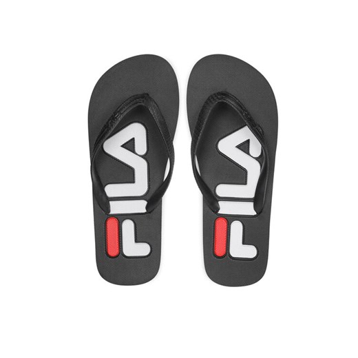 Japonki Fila Troy Slipper Wmn FFW0005.80010 Czarny ze sklepu eobuwie.pl w kategorii Klapki damskie - zdjęcie 182107246