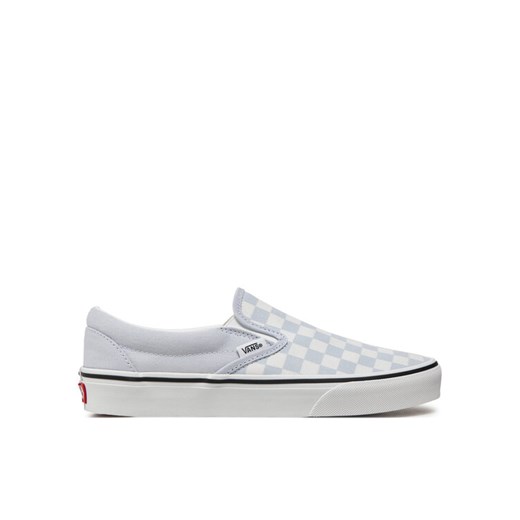 Tenisówki Vans Classic Slip On VN0A2Z41CHA1 Błękitny ze sklepu eobuwie.pl w kategorii Trampki damskie - zdjęcie 182107295