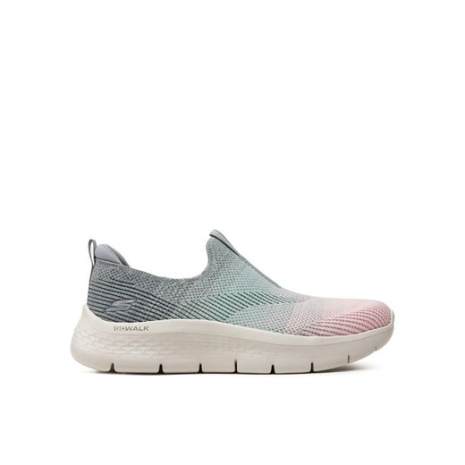 Sneakersy Skechers Go Walk Flex-Cali Sunset 124827/GYMT Szary ze sklepu eobuwie.pl w kategorii Buty sportowe damskie - zdjęcie 182107376