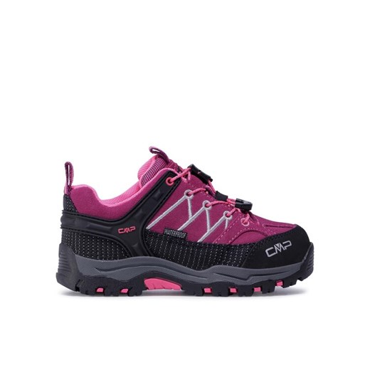 Trekkingi CMP Kids Rigel Mid Trekking Shoe Wp 3Q13244 Różowy ze sklepu eobuwie.pl w kategorii Buty trekkingowe dziecięce - zdjęcie 182107385