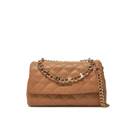 Torebka Liu Jo Ecs S Crossbody AA5127 E0015 Brązowy ze sklepu eobuwie.pl w kategorii Kopertówki - zdjęcie 182107389
