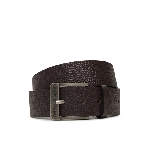 Pasek Męski Calvin Klein Classic K50K512608 Brązowy ze sklepu eobuwie.pl w kategorii Paski męskie - zdjęcie 182107509