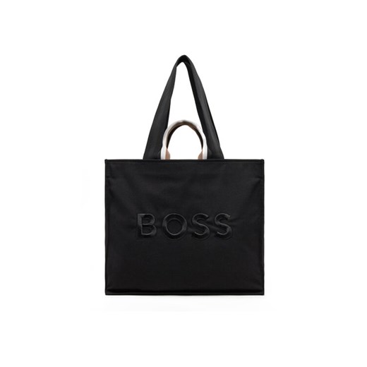 Torebka BOSS Deva 50536557 Czarny ze sklepu eobuwie.pl w kategorii Torby Shopper bag - zdjęcie 182107579