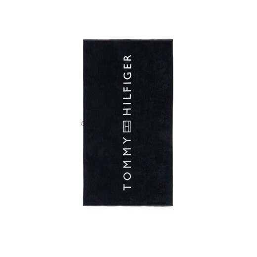 Ręcznik Tommy Hilfiger UU0UU00108 Granatowy ze sklepu eobuwie.pl w kategorii Ręczniki - zdjęcie 182107595