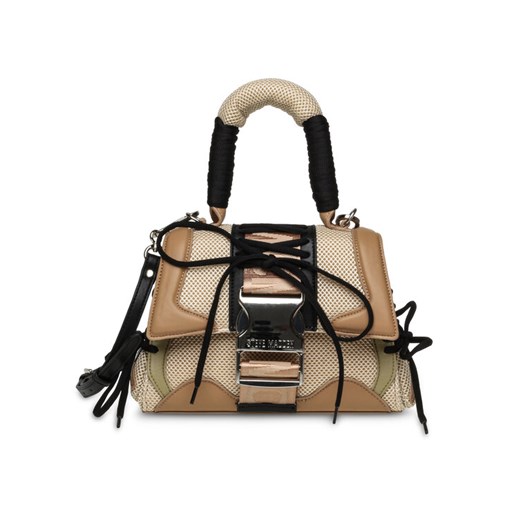 Torebka Steve Madden Bdiego Crossbody SM13000896-04005-BEK Beżowy ze sklepu eobuwie.pl w kategorii Kuferki - zdjęcie 182107607