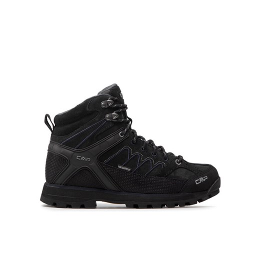 Trekkingi CMP Moon Mid Trekking Shoe Wp 31Q4797 Czarny ze sklepu eobuwie.pl w kategorii Buty trekkingowe męskie - zdjęcie 182107695