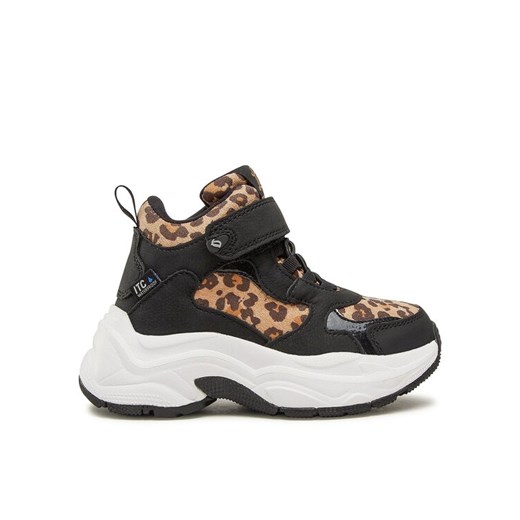Sneakersy Leaf Narken LNARK201I Czarny ze sklepu eobuwie.pl w kategorii Buty zimowe dziecięce - zdjęcie 182107696