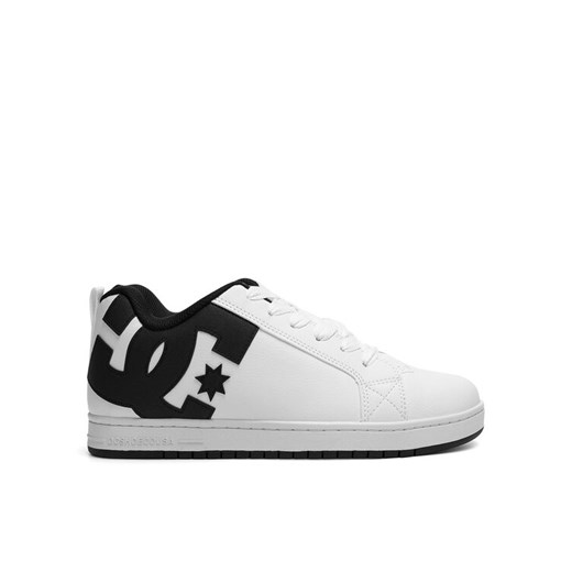 Sneakersy DC COURT GRAFFIK 300529-WLK Biały ze sklepu eobuwie.pl w kategorii Buty sportowe męskie - zdjęcie 182107697