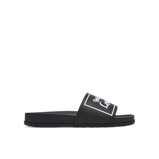 Klapki Versace Jeans Couture 78VA3SQ2 Czarny ze sklepu eobuwie.pl w kategorii Klapki damskie - zdjęcie 182107747