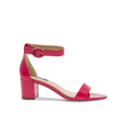 Sandały Nine West WFA2641-1 Czerwony ze sklepu eobuwie.pl w kategorii Sandały damskie - zdjęcie 182107889