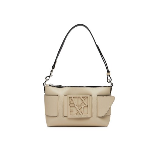 Torebka Armani Exchange 942907 0A874 U1092 Beżowy ze sklepu eobuwie.pl w kategorii Listonoszki - zdjęcie 182107926
