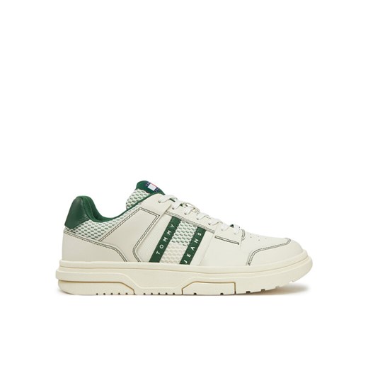 Sneakersy Tommy Jeans Tjm The Brooklyn EM0EM01548 Zielony ze sklepu eobuwie.pl w kategorii Buty sportowe męskie - zdjęcie 182108075
