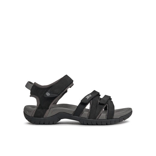 Sandały Teva Tirra Leather 4177 Czarny ze sklepu eobuwie.pl w kategorii Sandały damskie - zdjęcie 182108259