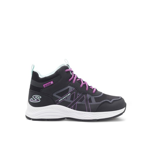 Sneakersy Skechers 303417L Czarny ze sklepu eobuwie.pl w kategorii Buty sportowe dziecięce - zdjęcie 182108265