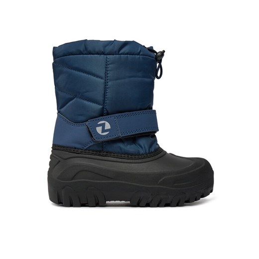 Śniegowce ZigZag Wanoha Kids Snowboot Z234186 Niebieski ze sklepu eobuwie.pl w kategorii Buty zimowe dziecięce - zdjęcie 182108378