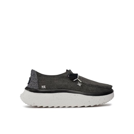 Półbuty Hey Dude Wendy Peak Chambray 40255-001 Szary ze sklepu eobuwie.pl w kategorii Półbuty damskie - zdjęcie 182108387