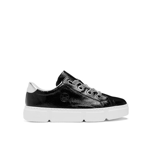Sneakersy Rieker N59A2-00 Czarny ze sklepu eobuwie.pl w kategorii Buty sportowe damskie - zdjęcie 182108416