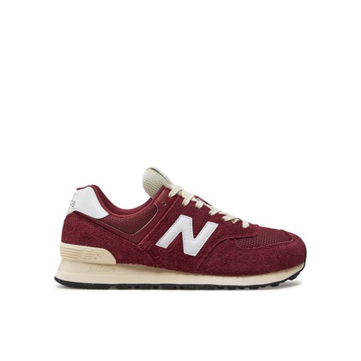 Sneakersy New Balance U574RBK Bordowy New Balance 41_5 eobuwie.pl