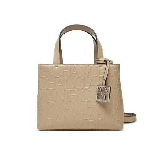 Torebka Armani Exchange 942647 CC793 U1092 Beżowy ze sklepu eobuwie.pl w kategorii Torebki damskie - zdjęcie 182108459