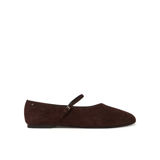 Baleriny Tory Burch 166106 Brązowy ze sklepu eobuwie.pl w kategorii Balerinki - zdjęcie 182108549