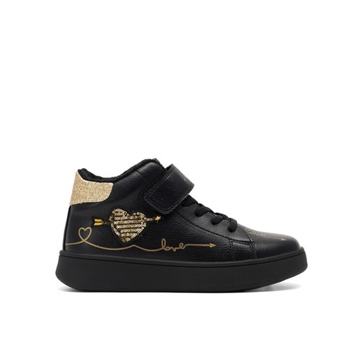 Sneakersy Nelli Blu CS5861-02 Czarny ze sklepu eobuwie.pl w kategorii Buty sportowe dziecięce - zdjęcie 182108635