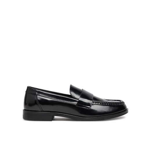 Loafersy Calvin Klein City Sleek HW0HW02306 Czarny ze sklepu eobuwie.pl w kategorii Lordsy damskie - zdjęcie 182108638