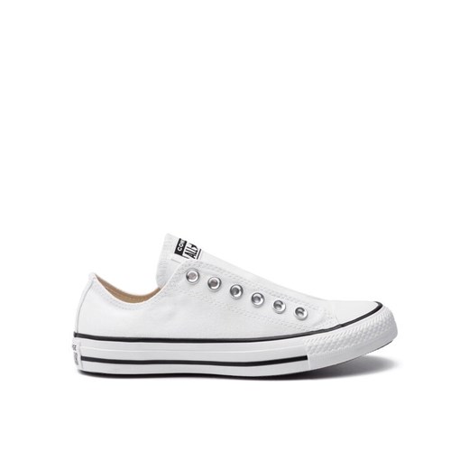 Trampki Converse Chuck Taylor All Star Slip 164301C Biały ze sklepu eobuwie.pl w kategorii Trampki damskie - zdjęcie 182108698