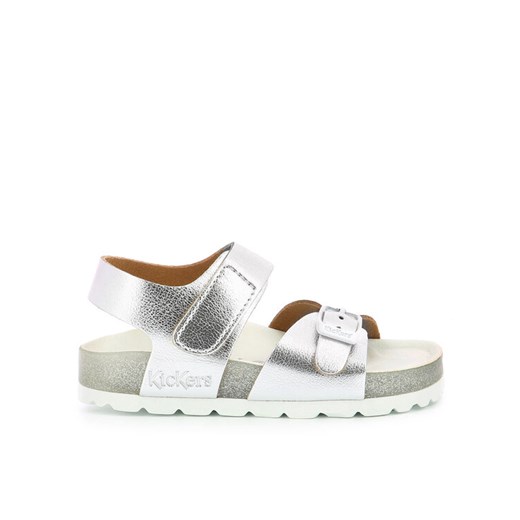 Sandały Kickers Sunkro 858541-30-16 S Srebrny ze sklepu eobuwie.pl w kategorii Sandały dziecięce - zdjęcie 182108729